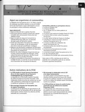   ANNUAIRE - FFCB, 2011   , page 129