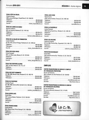   ANNUAIRE - FFCB, 2010   , page 91