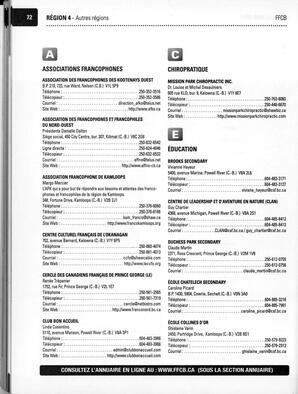   ANNUAIRE - FFCB, 2010   , page 90
