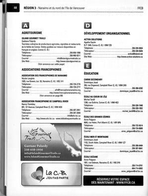   ANNUAIRE - FFCB, 2010   , page 86