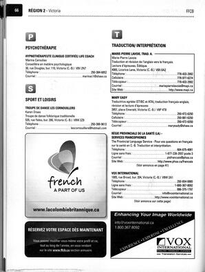   ANNUAIRE - FFCB, 2010   , page 84