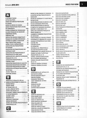   ANNUAIRE - FFCB, 2010   , page 7