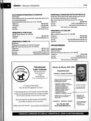   ANNUAIRE - FFCB, 2010   , page 56