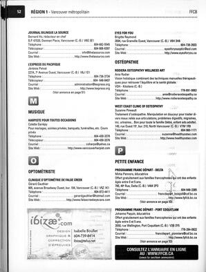   ANNUAIRE - FFCB, 2010   , page 54
