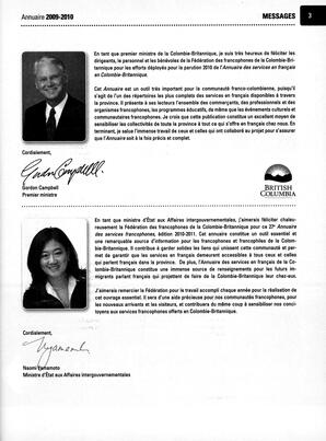   ANNUAIRE - FFCB, 2010   , page 5