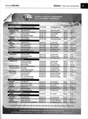   ANNUAIRE - FFCB, 2010   , page 33