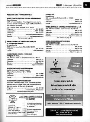   ANNUAIRE - FFCB, 2010   , page 17