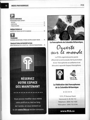   ANNUAIRE - FFCB, 2010   , page 14