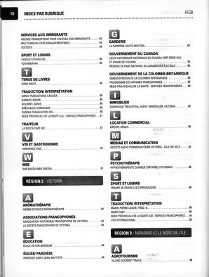   ANNUAIRE - FFCB, 2010   , page 12