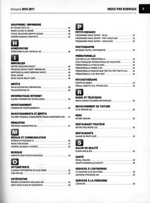   ANNUAIRE - FFCB, 2010   , page 11