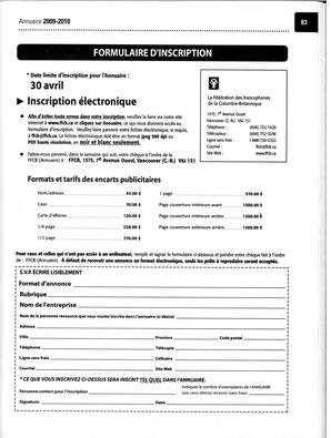   ANNUAIRE - FFCB, 2009   , page 97