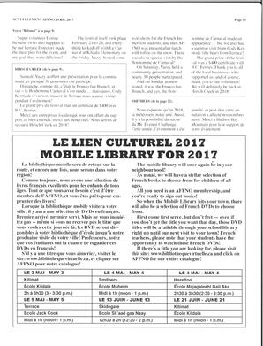   ACTUELLEMENT, 2017   , page 15