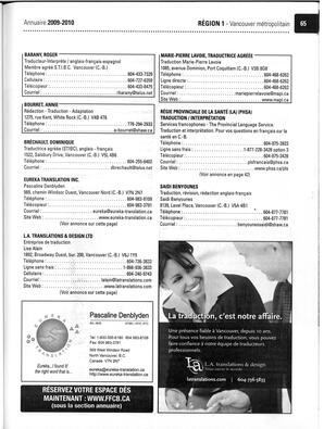   ANNUAIRE - FFCB, 2009   , page 79