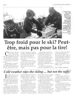   ACTUELLEMENT, 2017   , page 12