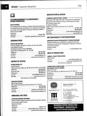   ANNUAIRE - FFCB, 2009   , page 16