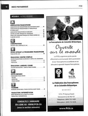   ANNUAIRE - FFCB, 2009   , page 14