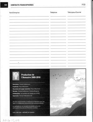   ANNUAIRE - FFCB, 2009   , page 134