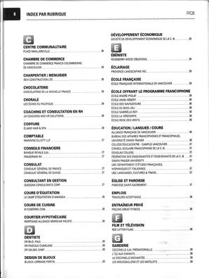   ANNUAIRE - FFCB, 2009   , page 10