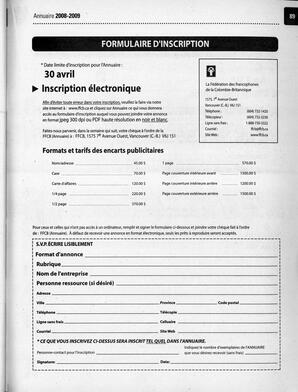   ANNUAIRE - FFCB, 2008   , page 99