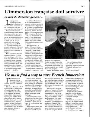   ACTUELLEMENT, 2016   , page 3