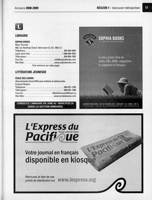   ANNUAIRE - FFCB, 2008   , page 59