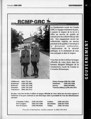   ANNUAIRE - FFCB, 2008   , page 49