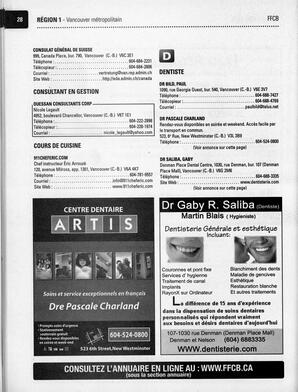   ANNUAIRE - FFCB, 2008   , page 30