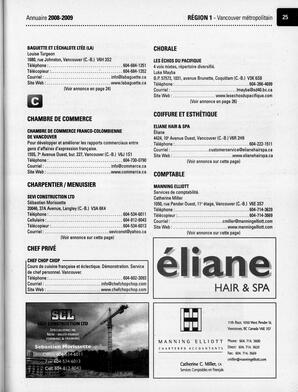   ANNUAIRE - FFCB, 2008   , page 27