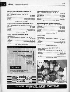   ANNUAIRE - FFCB, 2008   , page 18