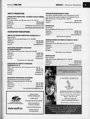   ANNUAIRE - FFCB, 2008   , page 17