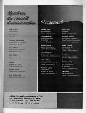   ANNUAIRE - FFCB, 2008   , page 129