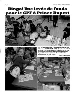   ACTUELLEMENT, 2016   , page 12