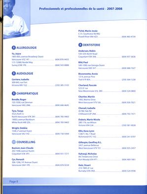   ANNUAIRE - FFCB, 2007   , page 64