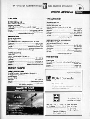   ANNUAIRE - FFCB, 2007   , page 27
