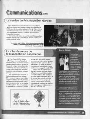   ANNUAIRE - FFCB, 2007   , page 121