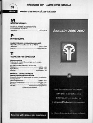   ANNUAIRE - FFCB, 2006   , page 86