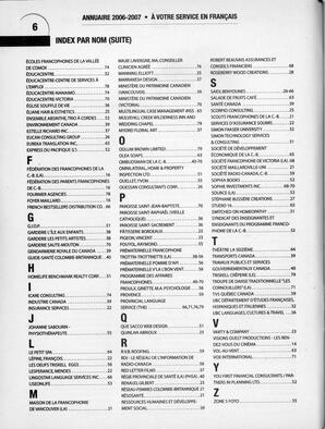   ANNUAIRE - FFCB, 2006   , page 8