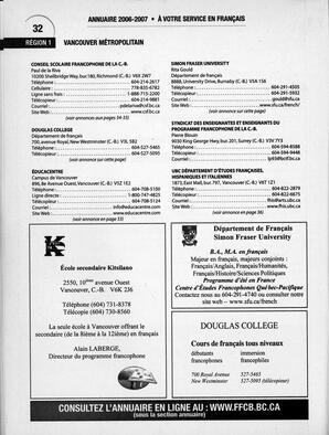   ANNUAIRE - FFCB, 2006   , page 34