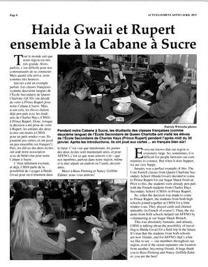   ACTUELLEMENT, 2015   , page 8