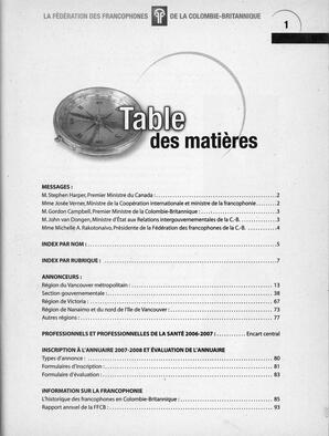   ANNUAIRE - FFCB, 2006   , page 3