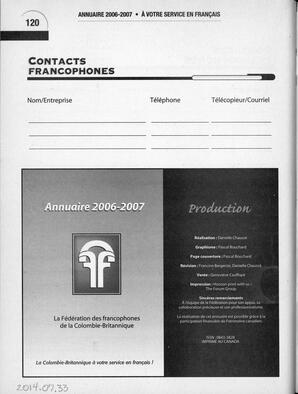   ANNUAIRE - FFCB, 2006   , page 130
