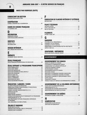   ANNUAIRE - FFCB, 2006   , page 10