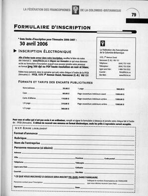   ANNUAIRE - FFCB, 2005   , page 89