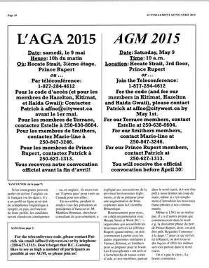   ACTUELLEMENT, 2015   , page 18