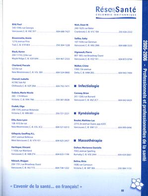   ANNUAIRE - FFCB, 2005   , page 65