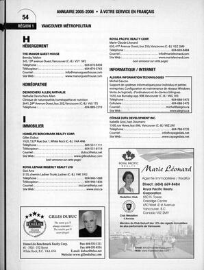   ANNUAIRE - FFCB, 2005   , page 56