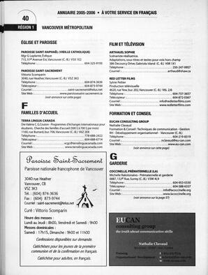   ANNUAIRE - FFCB, 2005   , page 42