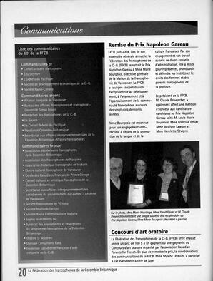   ANNUAIRE - FFCB, 2005   , page 120