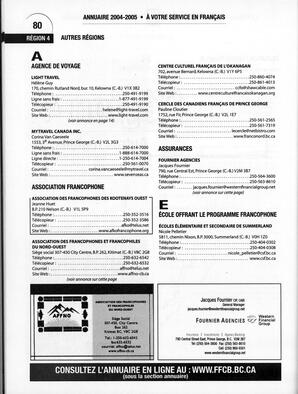  ANNUAIRE - FFCB, 2004   , page 90