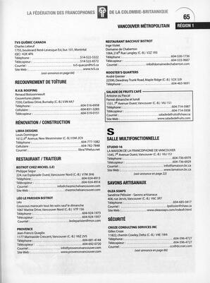   ANNUAIRE - FFCB, 2004   , page 75